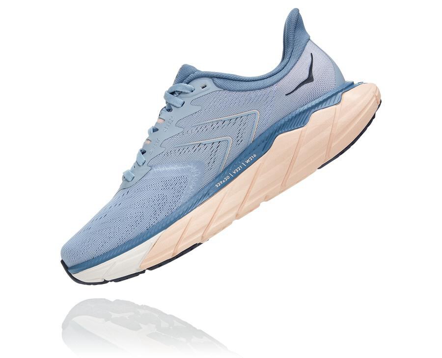 Hoka One One Arahi 5 Löparskor Dam - Blå - NTPJK-2953